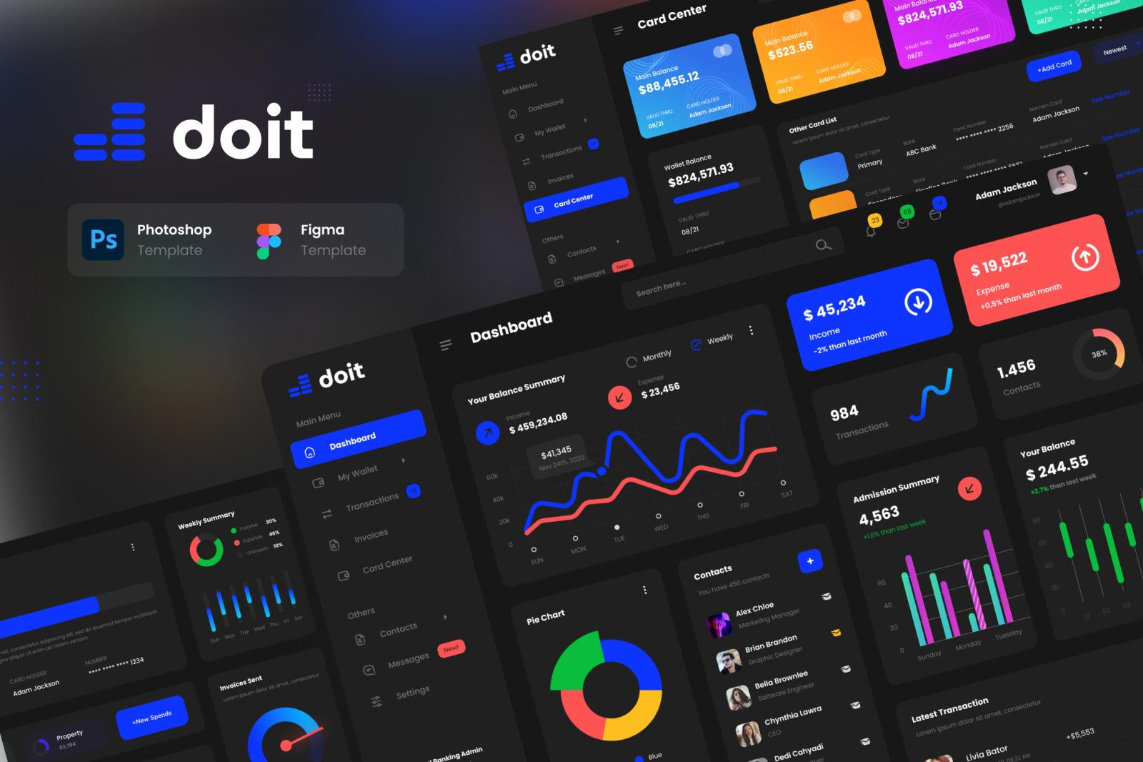 Loan management dashboard